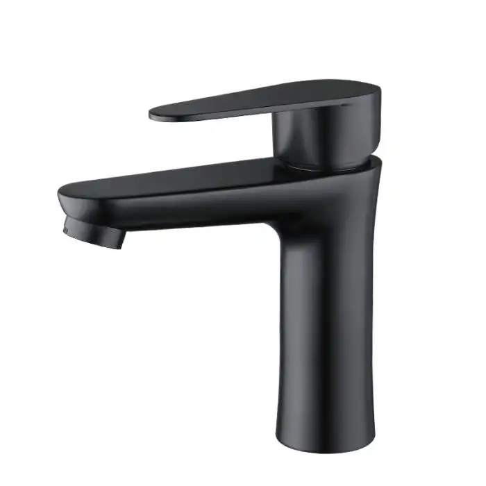 Baterie de lavoar monocomanda negru mat MP005 BM