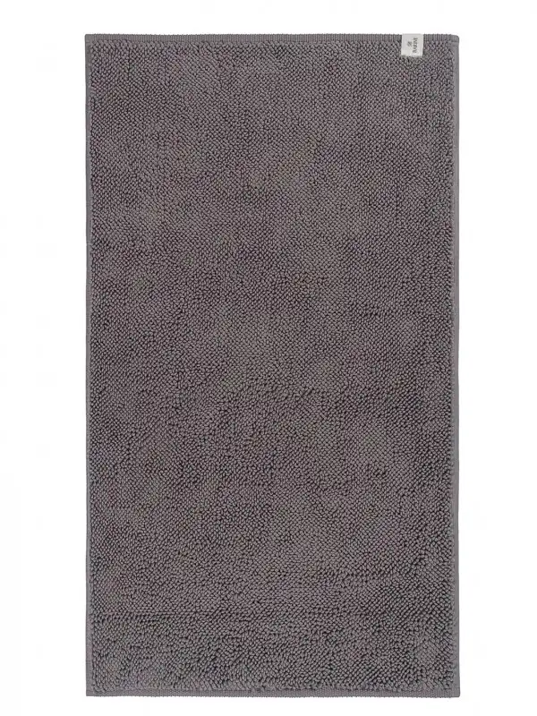 Covor textil pentru baie - Beads Dark Grey