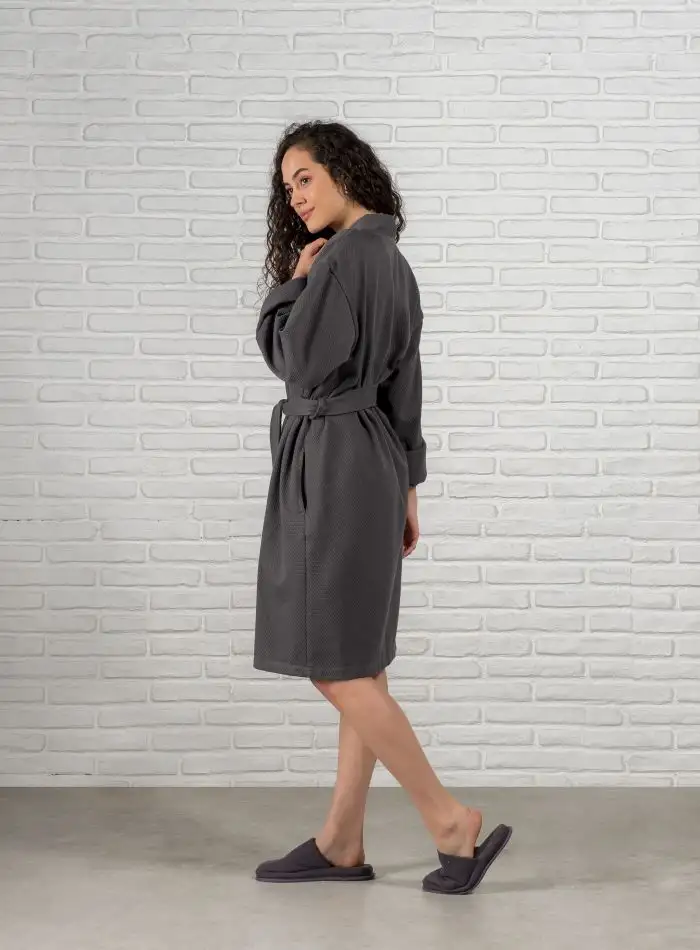 Halat de baie Baklava Dark Grey L/XL