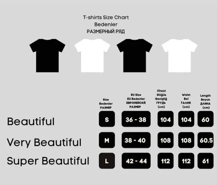 Tricou cu capse ascunse beYOUtiful - L- SUPER BEAUTIFUL