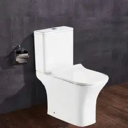 Set vas wc LIBRE, cu capac softclose, rezervor si mecanism incluse, 65x34x77cm