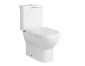 Set vas wc VULK, cu capac softclose, rezervor si mecanism incluse, 70x36x79cm