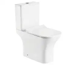 Set vas wc LIBRE, cu capac softclose, rezervor si mecanism incluse, 65x34x77cm