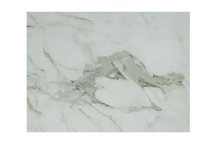 Blat lavoar baie Carrara, 60x45cm, suspendat, auriu