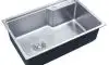 Chiuveta inox adanca, 1 cuva, 68x45 cm, SS6845, adancime 22 cm, argintiu, finisaj mat