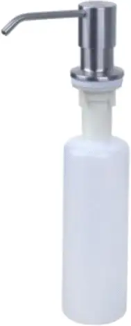 Dozator sapun lichid pentru bucatarie, incastrabil, 150 ml, din inox