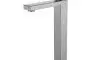 Baterie inalta lavoar MP3023A SBT, crom, monocomanda, finisaj satinat, din inox, inaltime 29.5 cm, lungime pipa 12 cm, montaj pe blat